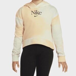 NWT Nike watercolor girl’s pullover hoodie